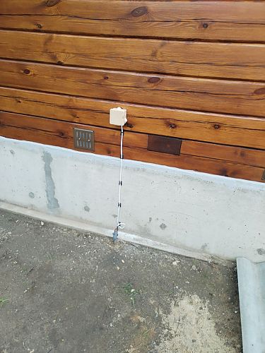 ретро проводка в доме Минск 