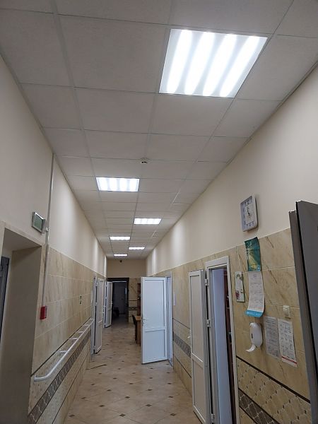 замена ламп в офисе Минск 